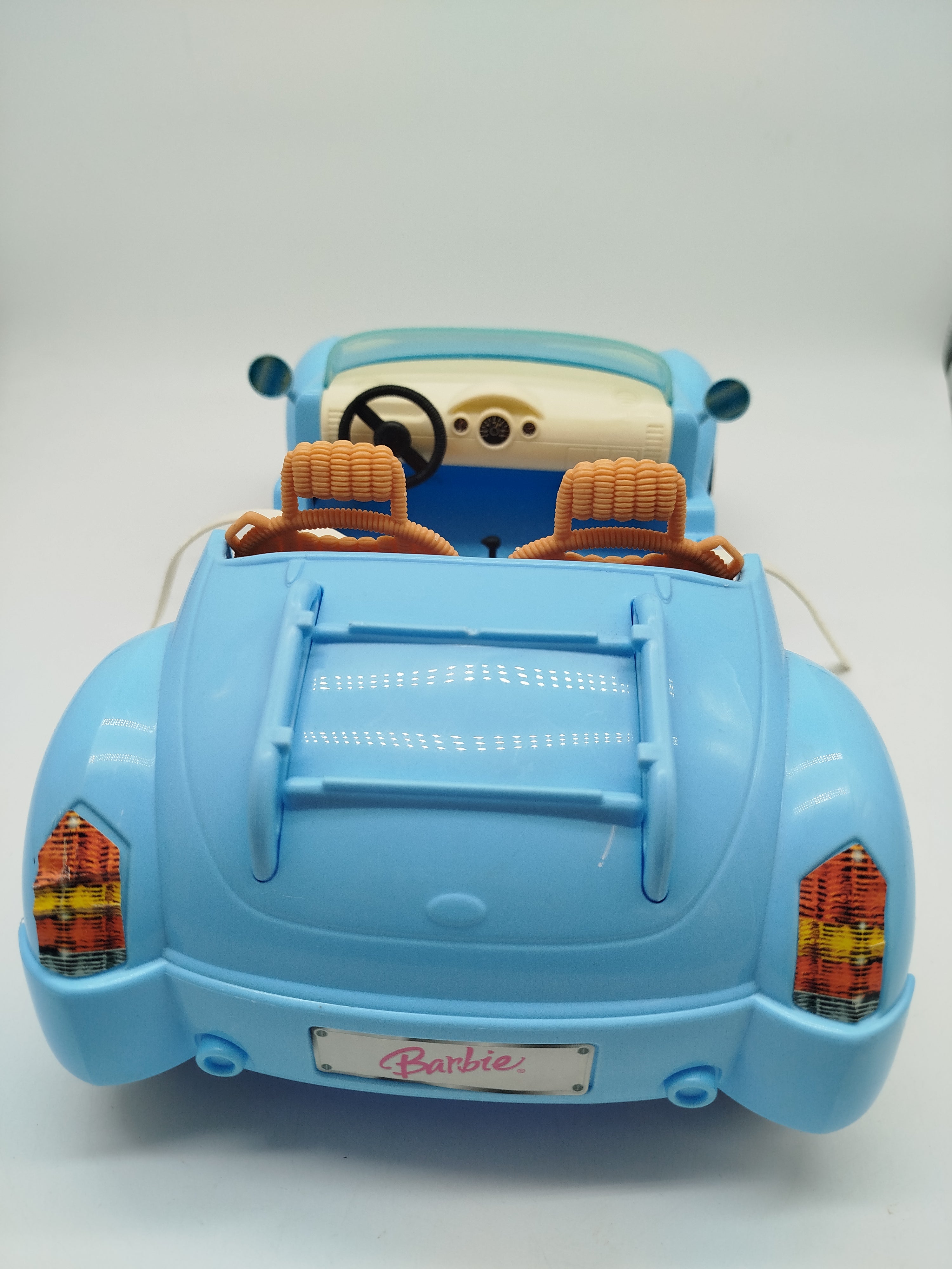 Hellblaues Barbie Cabrio Auto, Fahrzeug, ohne OVP